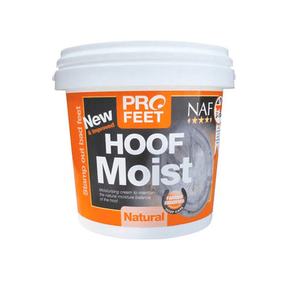 NAF ProFeet Hoof Moist Natural i 900 g pose til heste