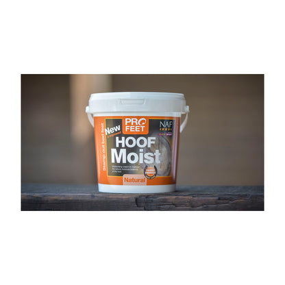 NAF ProFeet Hoof Moist Natural i 900 g pose til heste – billede 2