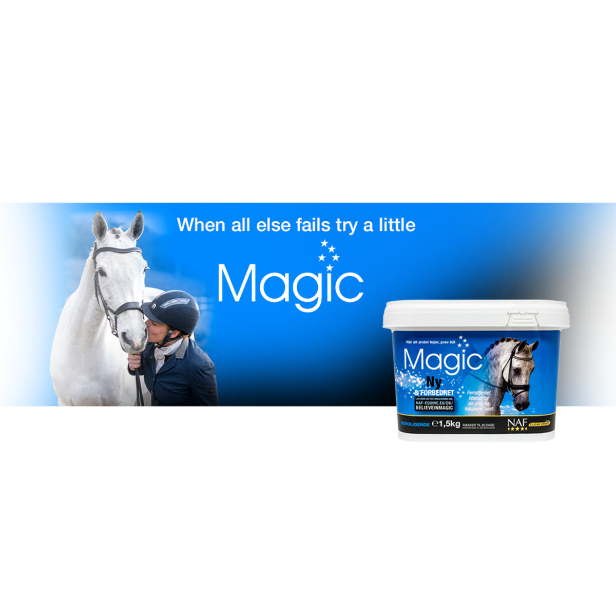 NAF Magic hestefoder i 1,5 kg pose – billede 2