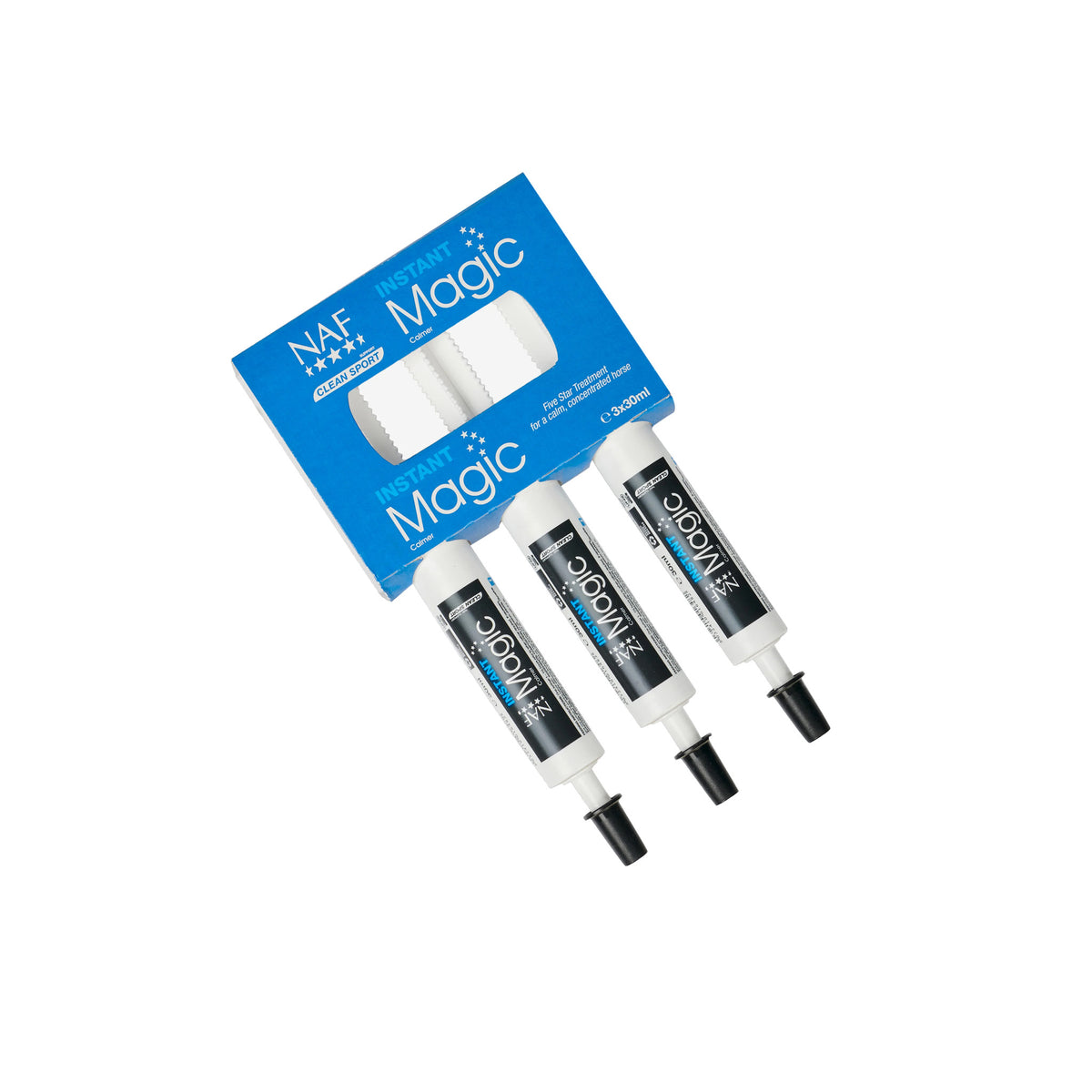 NAF Magic Instant hestefoder i 3 x 30 ml flaske